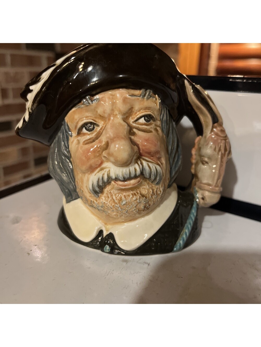 Vintage Royal Doulton Sancho Panza Character Mug Toby Jug 1956 Don Quixote